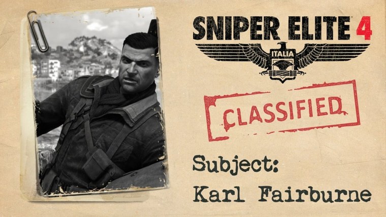 Карл Фейрберн Sniper Elite 4