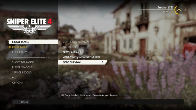 Sniper Elite 4 ранги