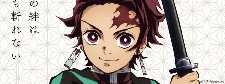 Клинок рассекающий демонов Танджиро демон Манга