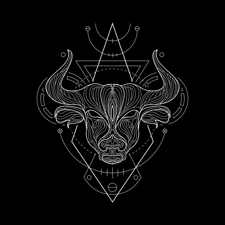 Телец гравировка
