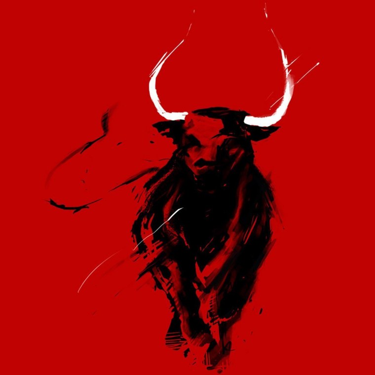 Бык абстракция