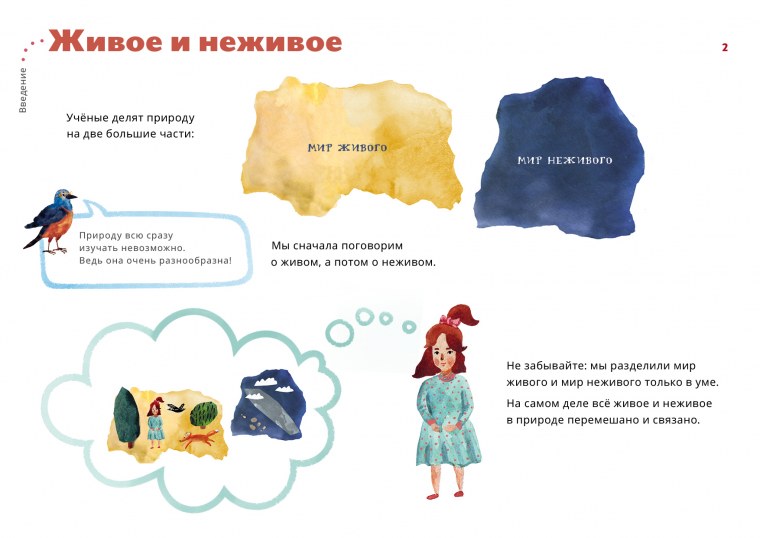 Живое неживое для детей