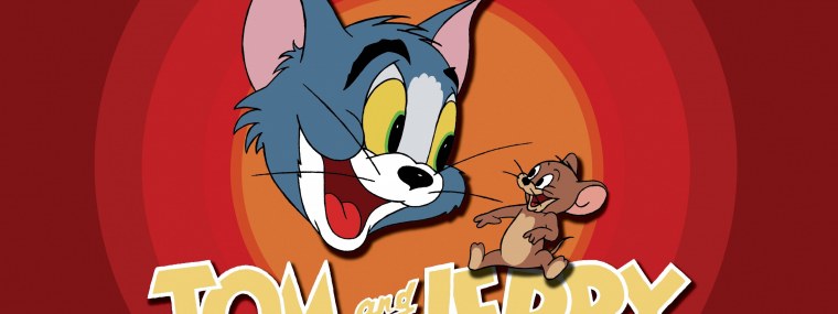 Плакат мультфильма том и Джерри