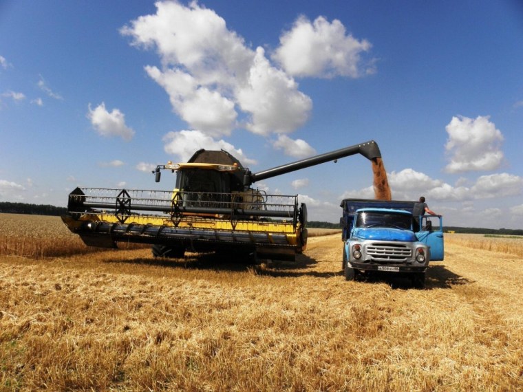 Колхоз комбайны Торум