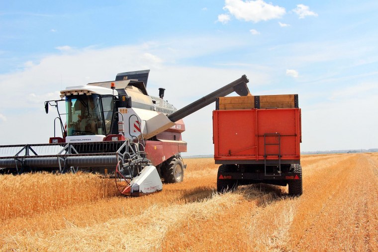 Комбайн для уборки озимой ржи