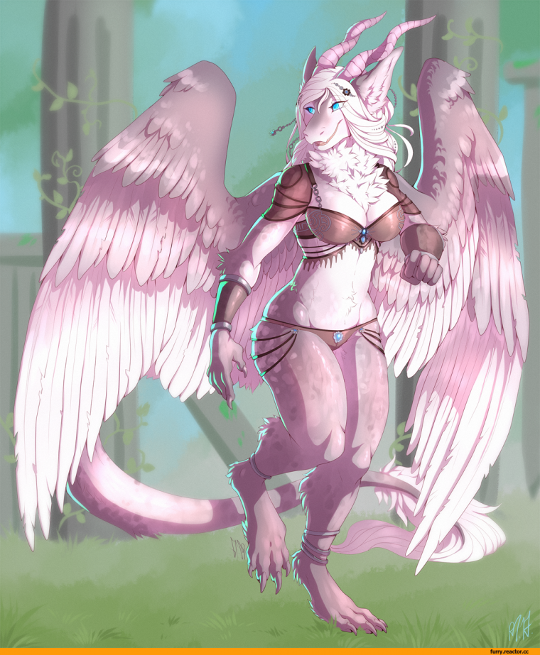 Фурри дракон Julia