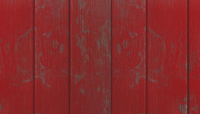 Крашеное дерево красное