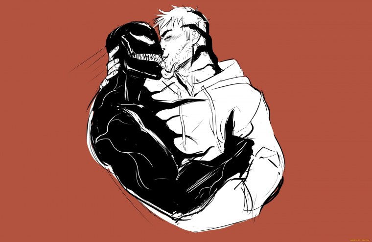 Веном и Эдди Брок яой