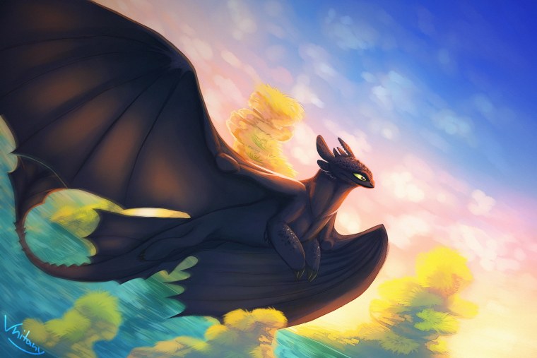 Ночная фурия Беззубик