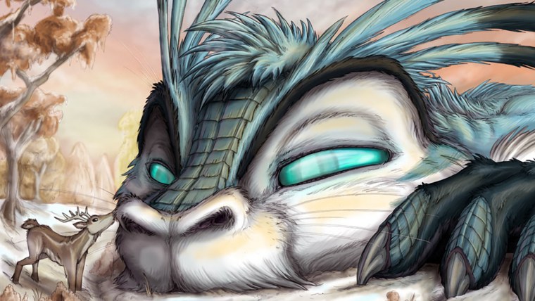 Фурри драконы милые