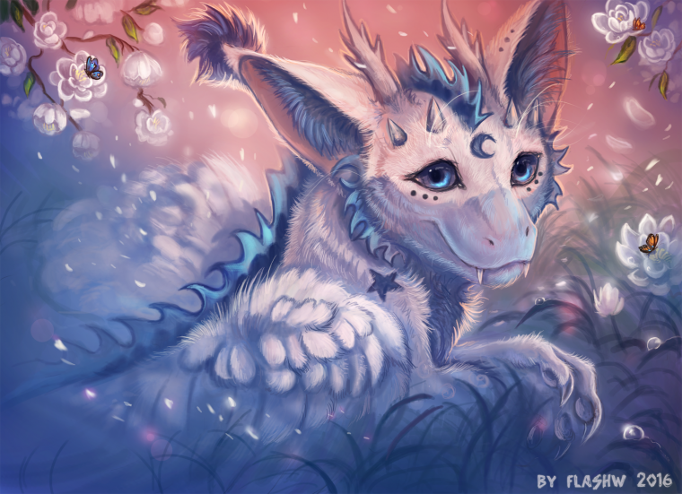 Крылья дракона ночной фурии