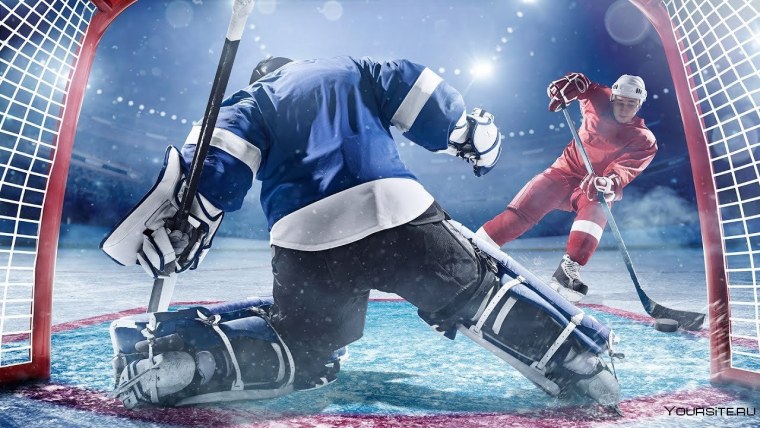 Хоккеист фон