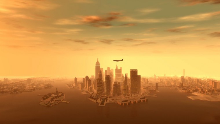 ГТА 4 фон города