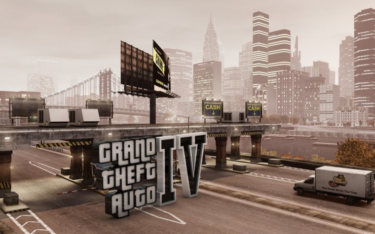 Grand Theft auto IV Нью-Йорк