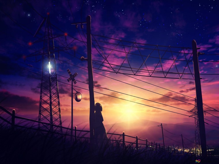 Аниме город