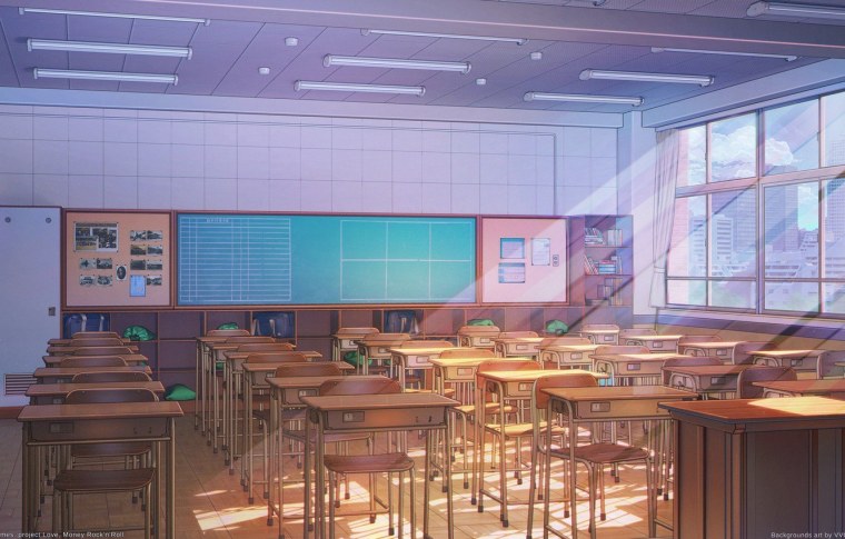 Школьная доска аниме