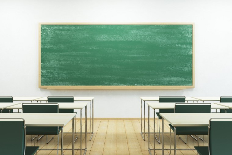 Аниме фон класс в школе спереди