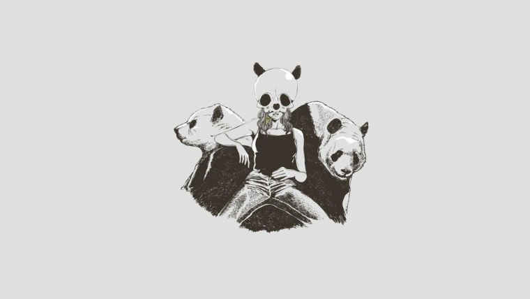Панда Минимализм