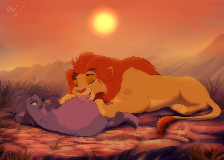 Король Лев Джасири беременная