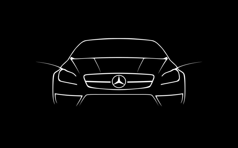 Mercedes CLS 63 AMG силуэт