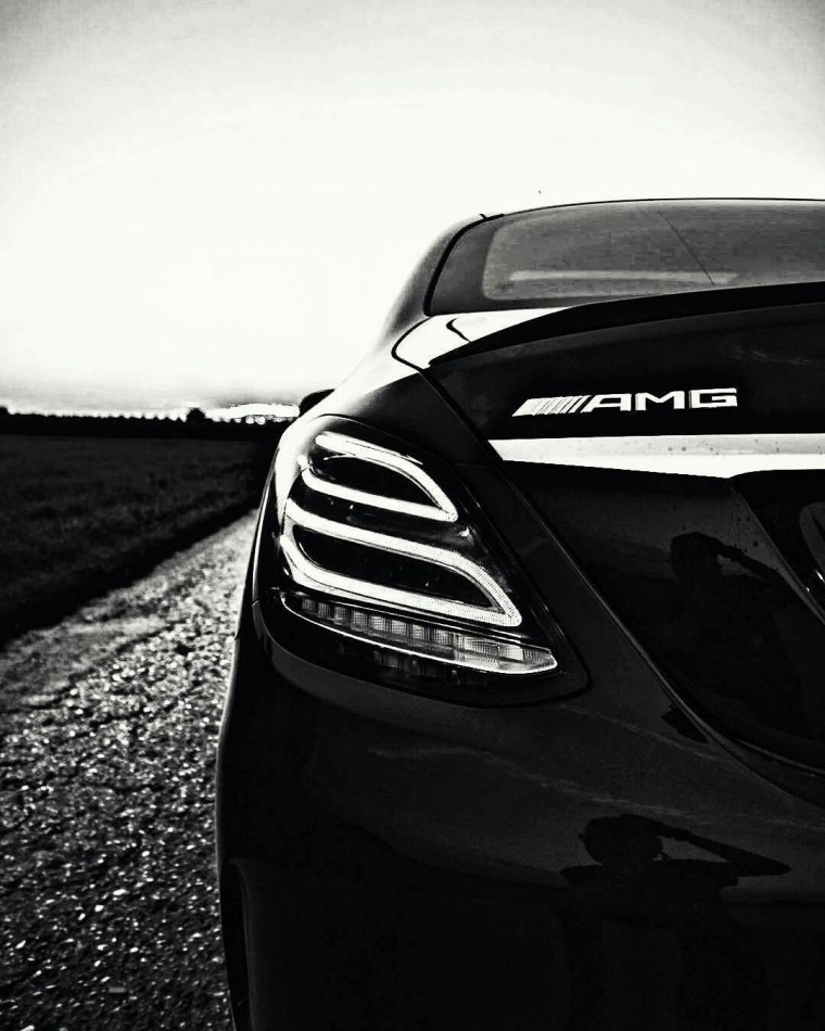 Крутой мерс черный