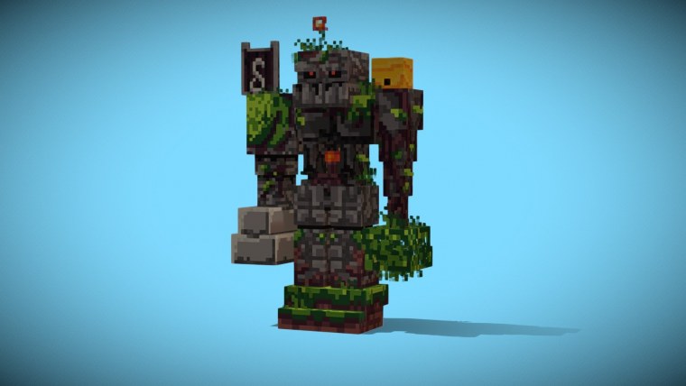 Blockbench броня