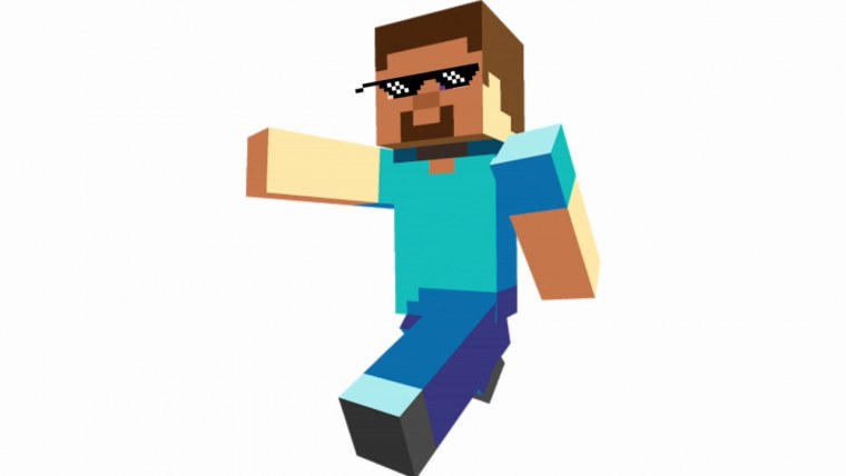 Стив с поднятыми руками