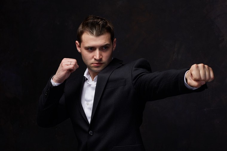 Волевой мужчина