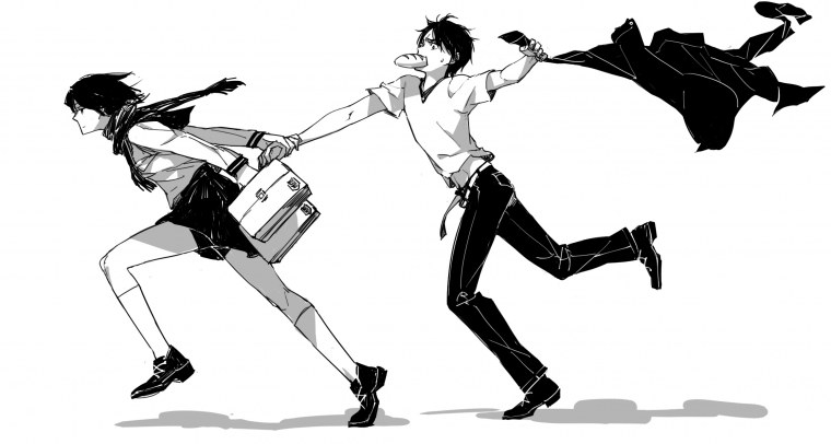 Атака титанов 4 Эрен и Микаса