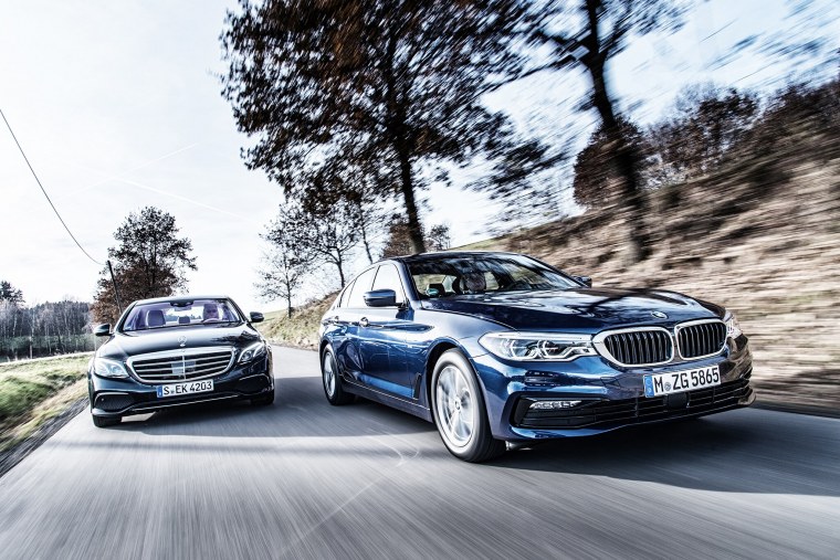 Мерседес Бенц и БМВ
