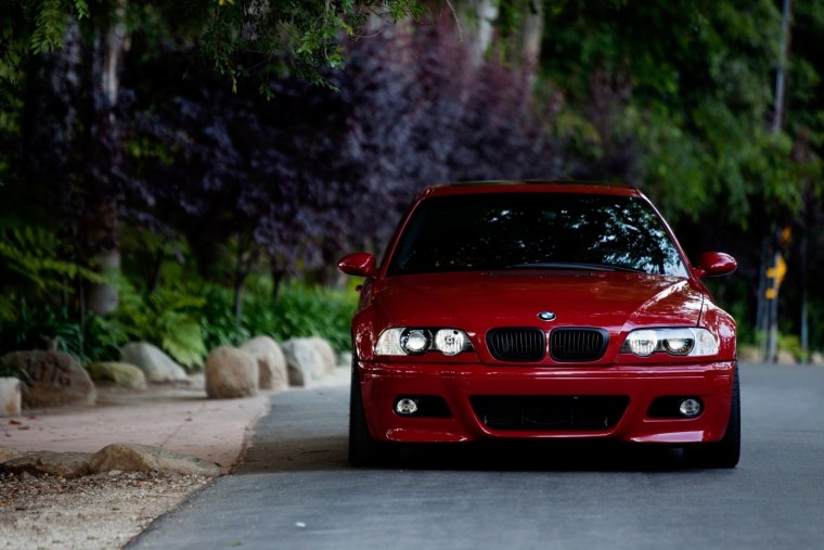 BMW m3 e46 красная
