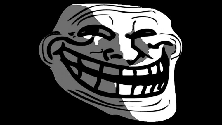 Тролл фейс в бещенстве демона