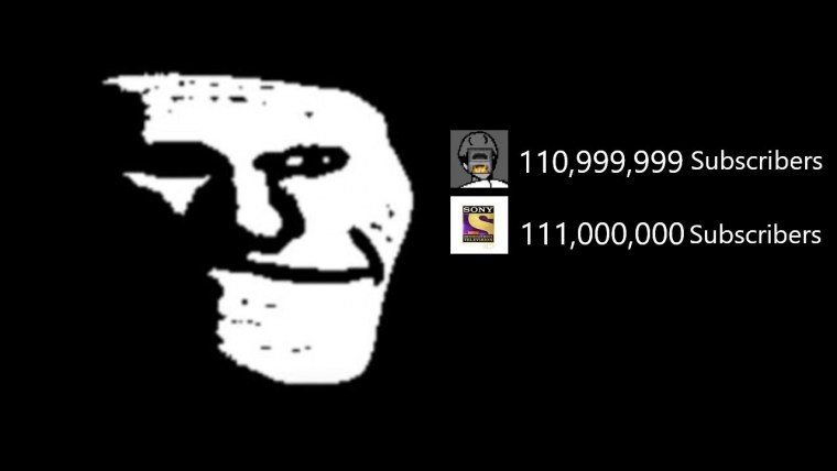 Тролль улыбается