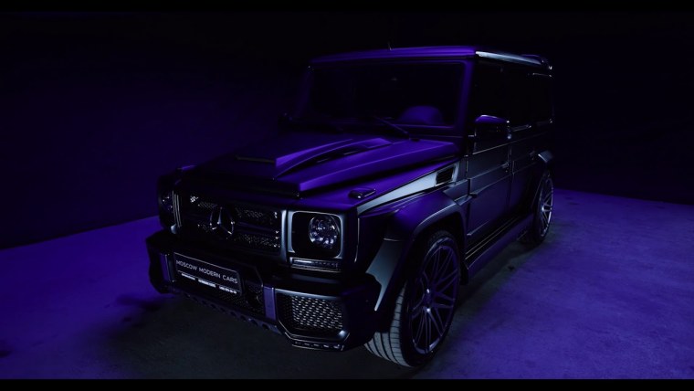 Гелендваген Брабус неоновый