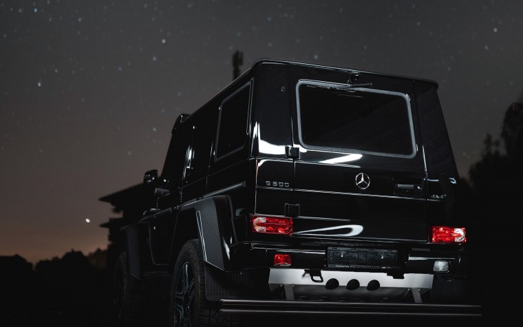 Гелик Брабус ночью