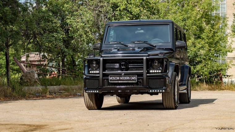 Mercedes Benz g63 AMG С кенгурятником