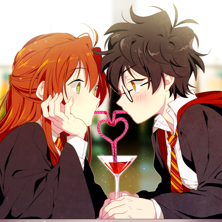 Гарри Поттер аниме Гарри