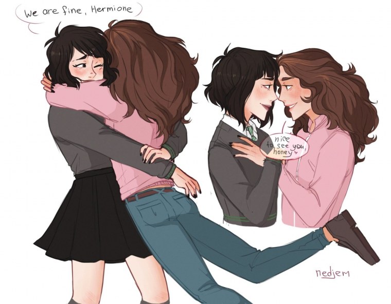 Полумна Лавгуд и Джинни