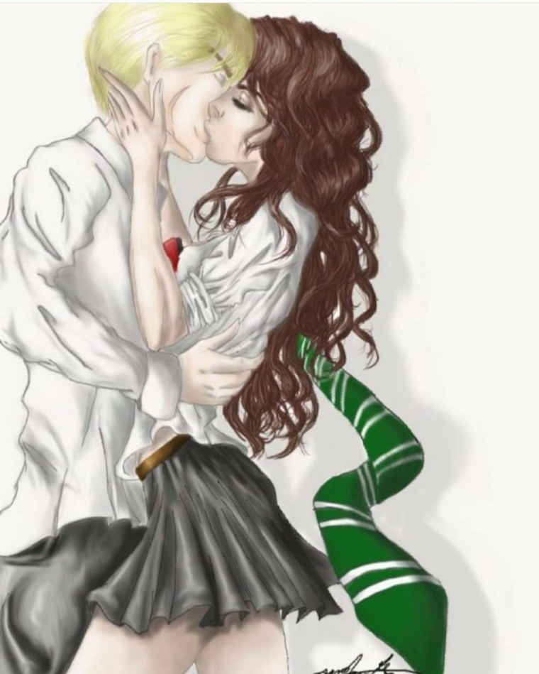 Аниме Гарри Поттер и Драко