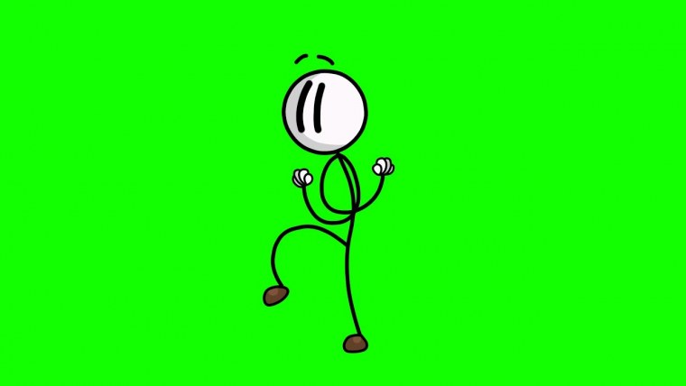 Генри Стикмен хромакей