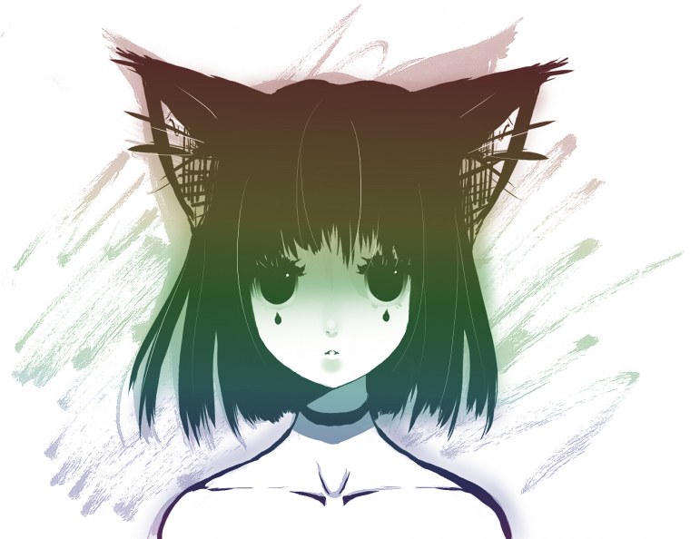 Неко с каре