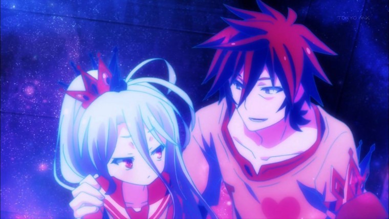 Сора и Широ арт