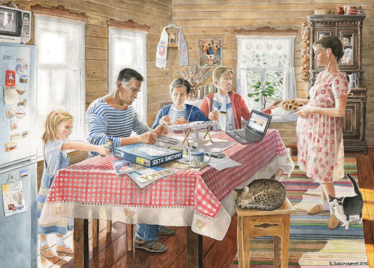 Кэти Берггрен семья 2 детей