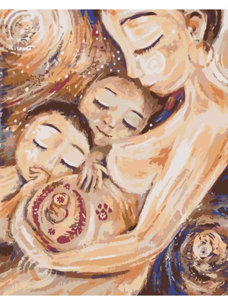 Claudia Tremblay картины мать и дитя