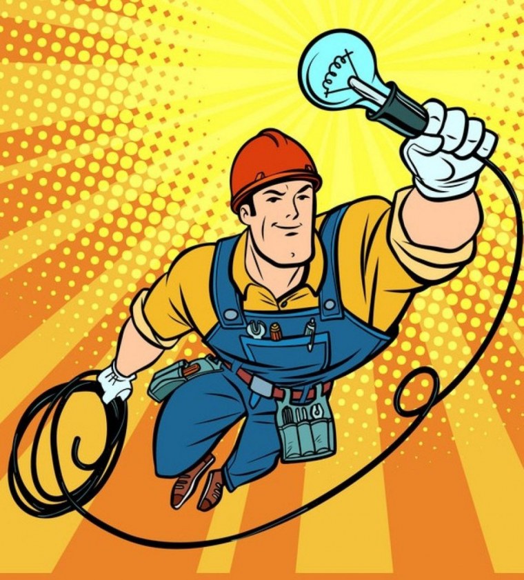 Мультяшные электрики