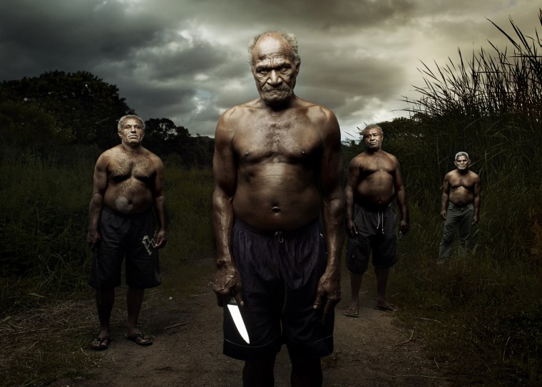 Суровый русский мужчина