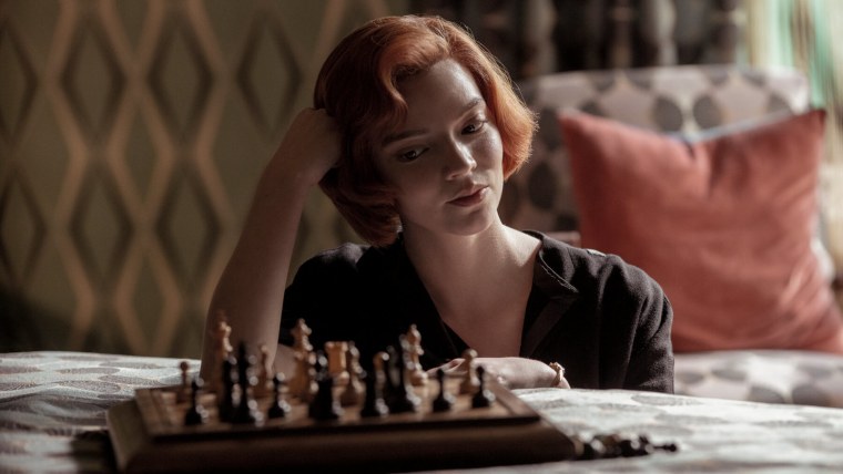 Ход королевы сериал Нетфликс обложка