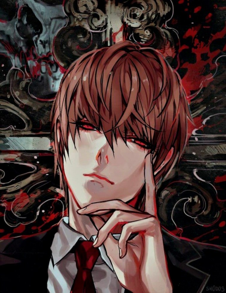 Лайт Ягами Кира арт