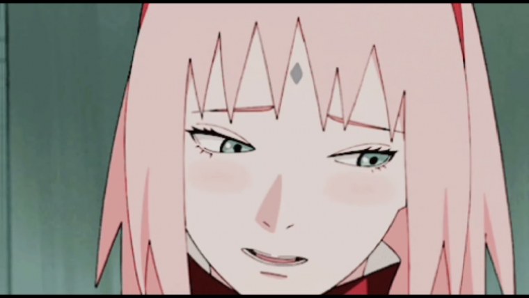 Сакура из Наруто гиф