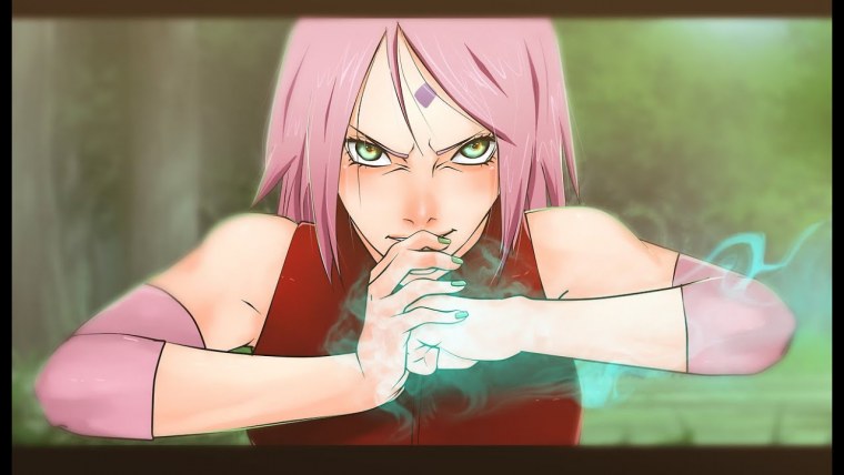 Харуно Сакура anime moment